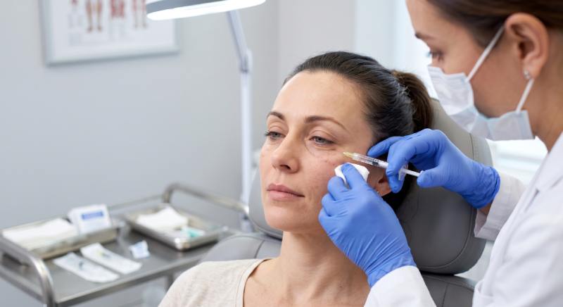Dermal Fillers Under Eyes